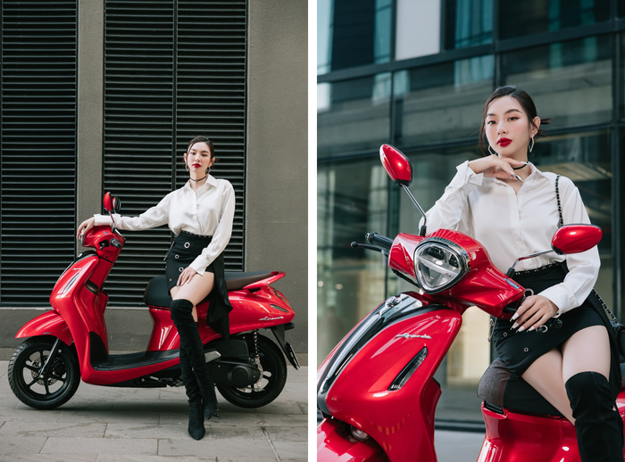 Yamaha Grande Hybrid được trang bị phanh ABS an toàn