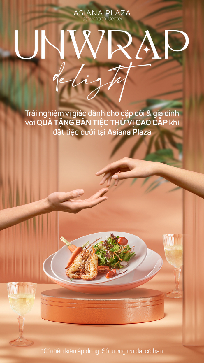 Chương trình ưu đãi ”Unwarp Delight” làm phong phú thêm trải nghiệm cưới của các cặp đôi.