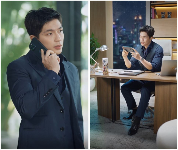 Dù mặc thường phục hay vận suit bảnh bao, Quốc Anh vẫn toát khí chất “tổng tài” vạn người mê.  