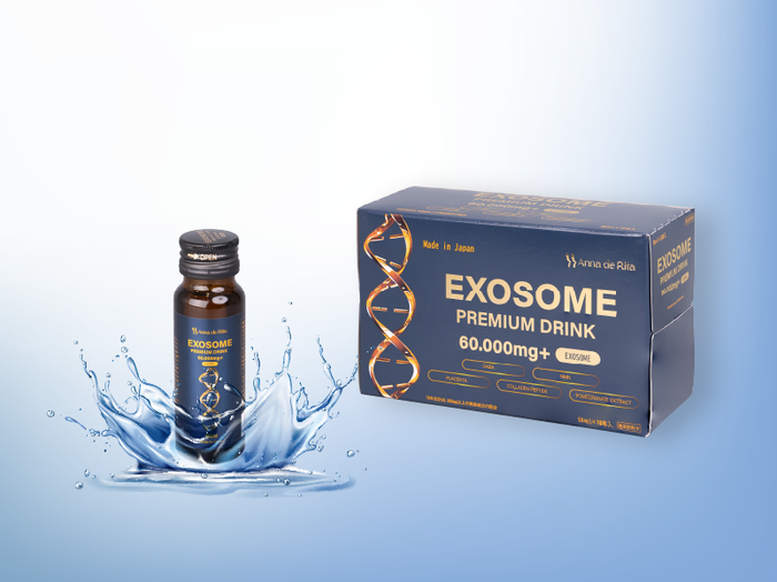 Nước uống Exosome được sản xuất tại Nhật Bản thuộc thương hiệu Anna de Rita