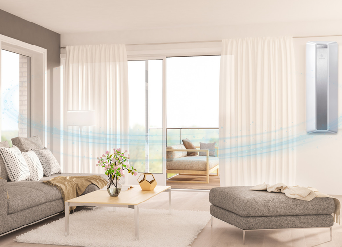 Máy lọc không khí và cấp khí tươi AC - Lọc sạch bụi siêu mịn PM0.3, cấp khí tươi và sưởi ấm vào mùa đông