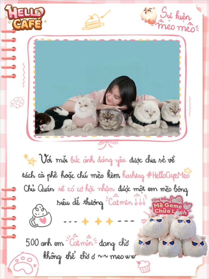 Thư mời tham gia sự kiện vô cùng ‘’đáng iu’’ từ Hello Café