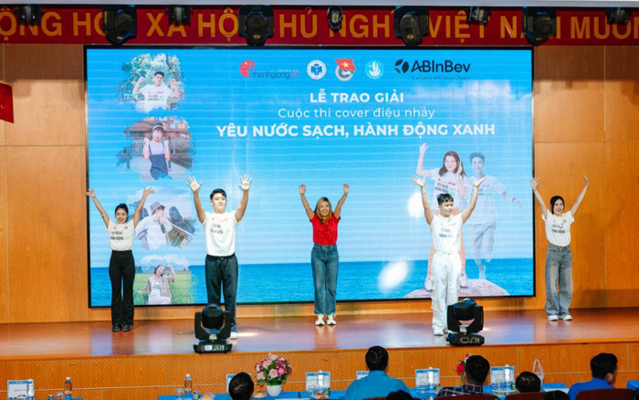 AB InBev trao giải cuộc thi cover điệu nhảy 'Yêu Nước Sạch, Hành Động Xanh' Ảnh 2