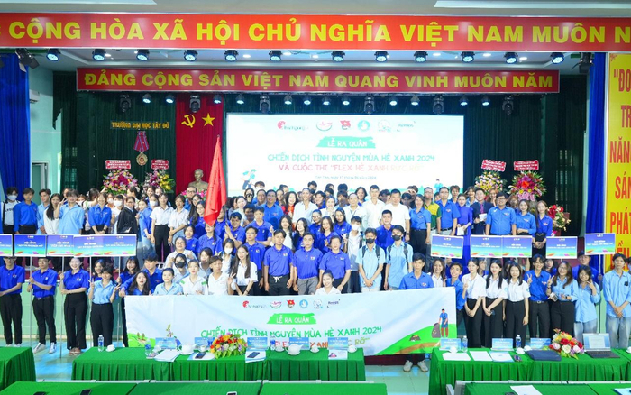 Remos tổ chức lễ ra quân chiến dịch tình nguyện mùa hè xanh 2024 và cuộc thi 'Flex hè xanh rực rỡ' Ảnh 2