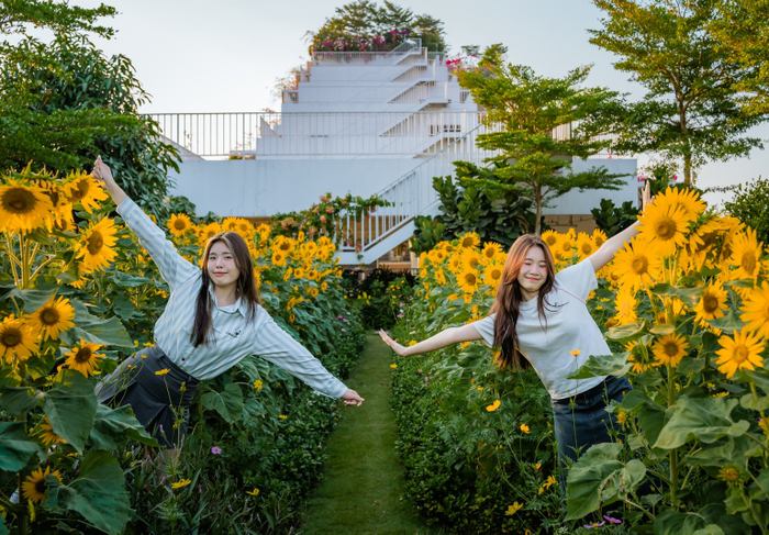 Sinh viên Trường ĐH FPT mê check-in trong khuôn viên tươi đẹp của trường mình. Mùa nào ảnh nấy, chỉ các “nhiếp ảnh gia” và “mẫu ảnh” tay ngang dễ dàng có những bức ảnh ghi lại khoảnh khắc đẹp.