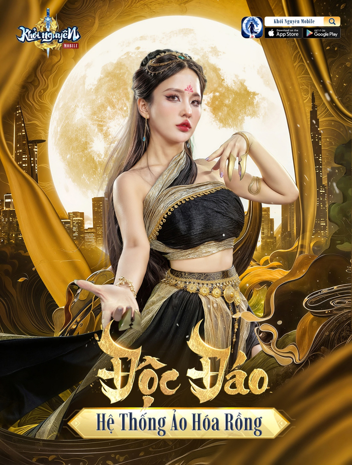 Loạt nam thần mỹ nữ đẹp điên đảo thi nhau 'xuyên không' vào thế giới Khởi Nguyên Mobile Ảnh 5