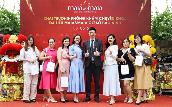Maia&Maia: Địa chỉ điều trị da liễu chuẩn y khoa tưng bừng khai trương cơ sở 3 tại Bắc Ninh Ảnh 2