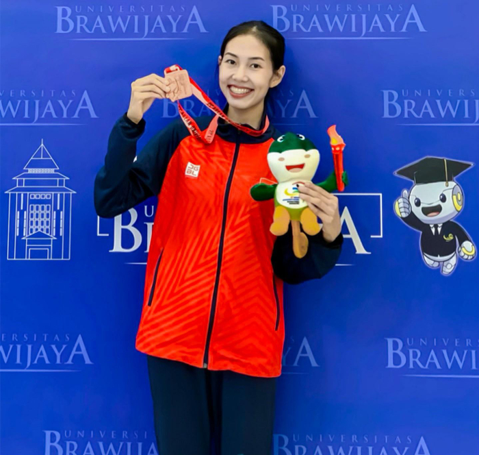 Hai huy chương Bạc và một huy chương Đồng tại Đại hội thể thao sinh viên Đông Nam Á diễn ra ở Indonesia