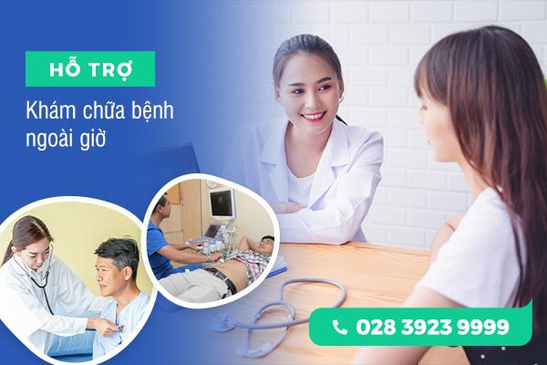 Khám chữa bệnh ngoài giờ vô cùng tiện lợi tại Đa Khoa Hoàn Cầu