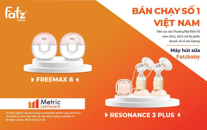 Hàng triệu mẹ bỉm chọn Fatzbaby là máy hút sữa số 1 sàn TMĐT Ảnh 2