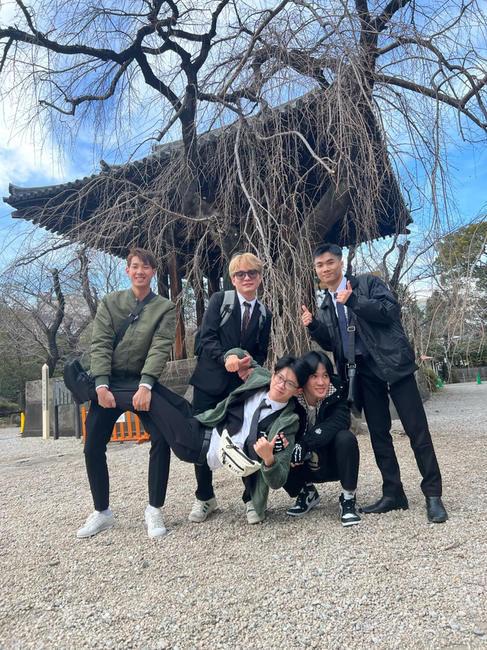 Minh và các bạn đã có nhiều trải nghiệm, kỷ niệm đáng nhớ tại Tokyo, Nhật Bản.