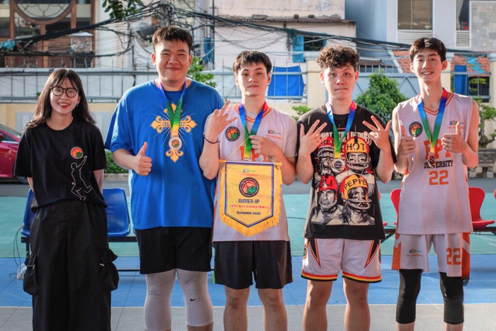 Đại Phú là thành viên đội bóng rổ Trường Đại học FPT phân hiệu TP. HCM.