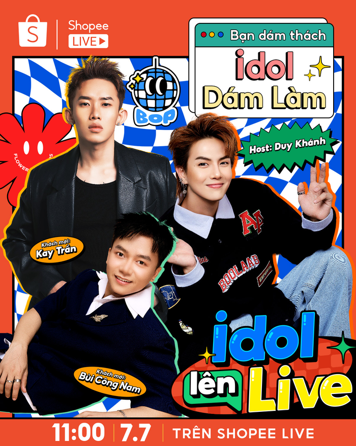 Cùng đón chờ các màn 'Check var idol' để tìm hiểu bí ẩn sau các hot search và theo dõi các tiết mục độc quyền của bộ ba siêu hoạt ngôn này vào trưa mai (7.7)