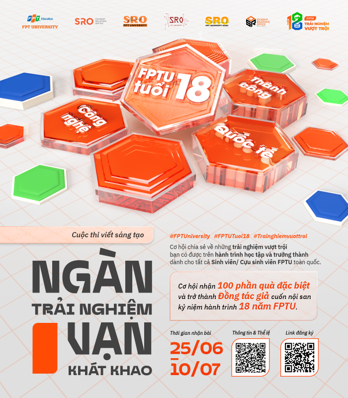 Cuộc thi viết “Ngàn trải nghiệm, vạn khát khao” thu hút hơn 1000 lượt chia sẻ. (Nguồn: FPT University)