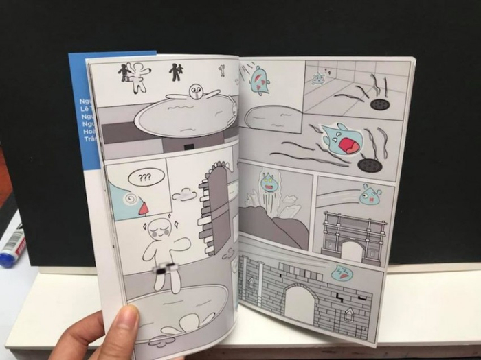 Truyện tranh lịch sử mỹ thuật lấy ý tưởng từ cuốn Chú Thoòng