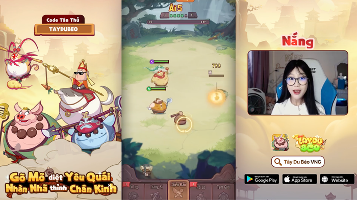 Nắng và 1000 biểu cảm hài hước khi trải nghiệm Tây Du Béo