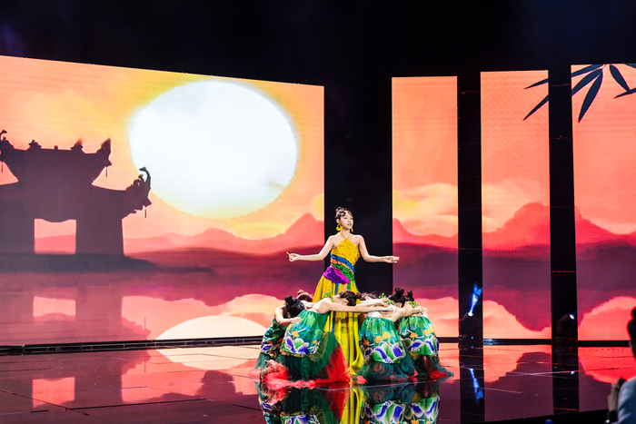 Thuỷ Tiên trình diễn tại Đỉnh Cao Âm Nhạc 2024