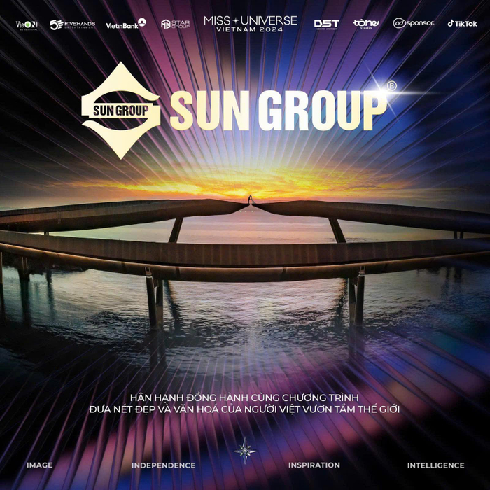 Sun Group là nhà tài trợ của Miss Universe Việt Nam 2024.