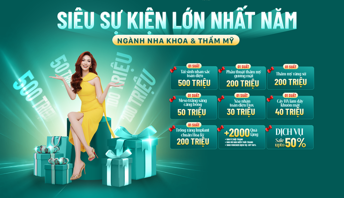 Mừng khai trương với hàng ngàn ưu đãi, quà tặng hấp dẫn với tổng giá trị 20 tỷ đồng