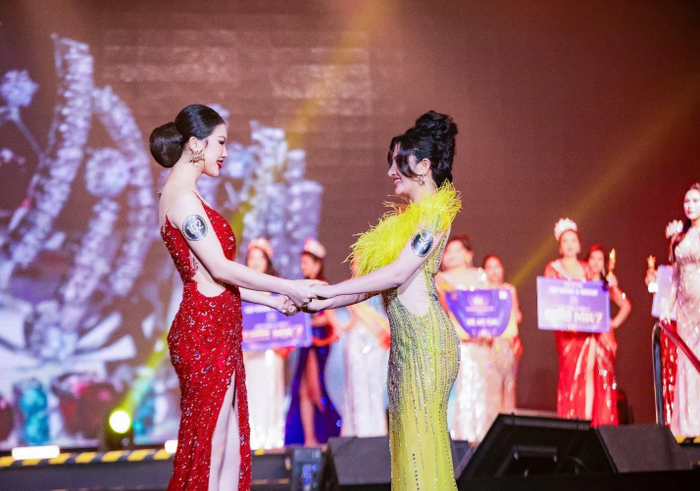 Top 2 chung cuộc của Hoa hậu Doanh Nhân Quốc tế 2024.