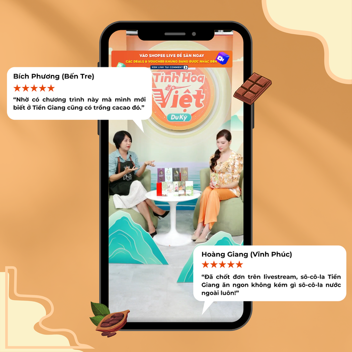 Đặc sản Việt phủ sóng livestream, cư dân mạng nhiệt tình chia sẻ và 'chốt đơn' Ảnh 3