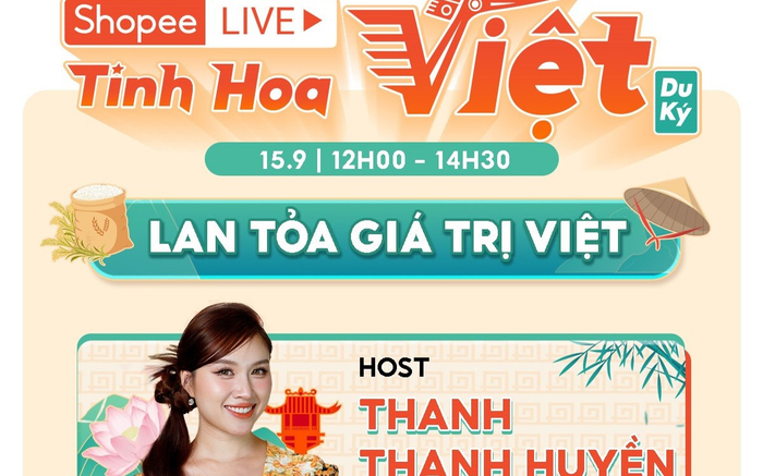 Nông đặc sản ba miền cùng loạt thương hiệu gồm Cocoon, Quê Việt lên sóng Shopee Tinh Hoa Việt Du Ký 15.9 Ảnh 2