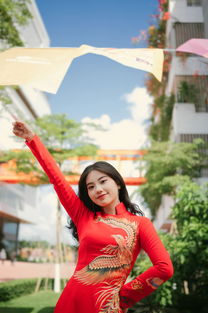 Trâm là một trong các thí sinh của Miss FPTU Đà Nẵng 2024