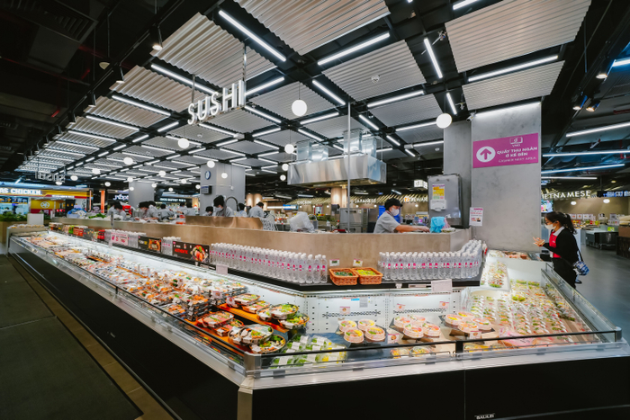 AEON Xuân Thủy tầm trải nghiệm ẩm thực với AEON Delica phục vụ hơn 400 chỗ ngồi