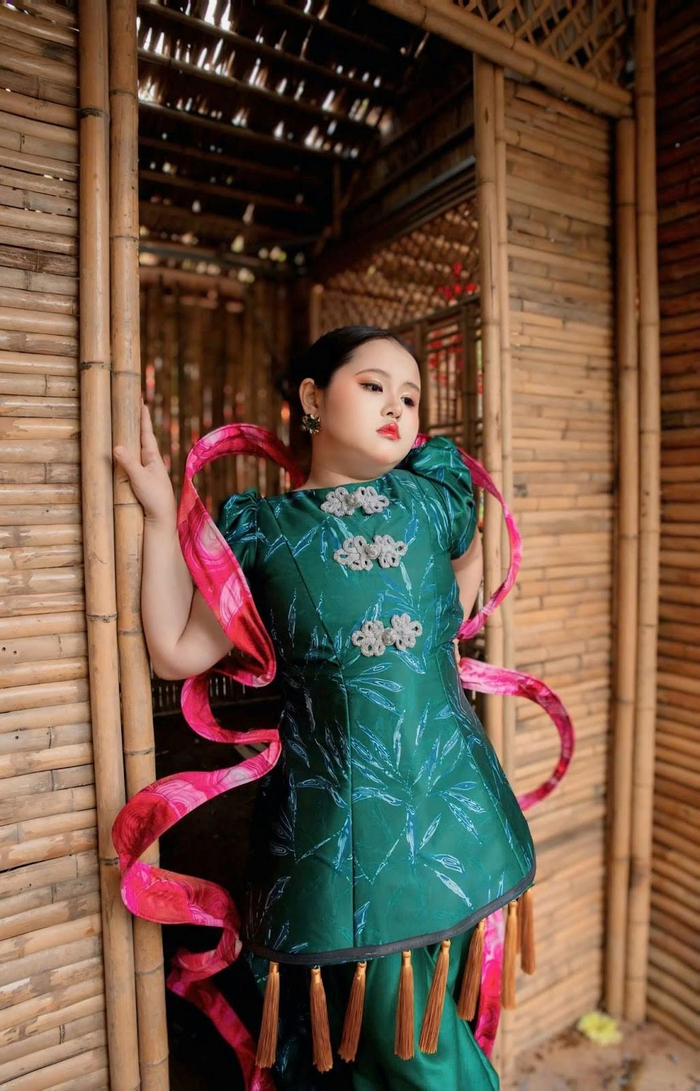 Mẫu nhí Dory Như làm First Face tại Vườn tuổi thơ Tết 2025 trên HTVC Gia Đình Ảnh 4