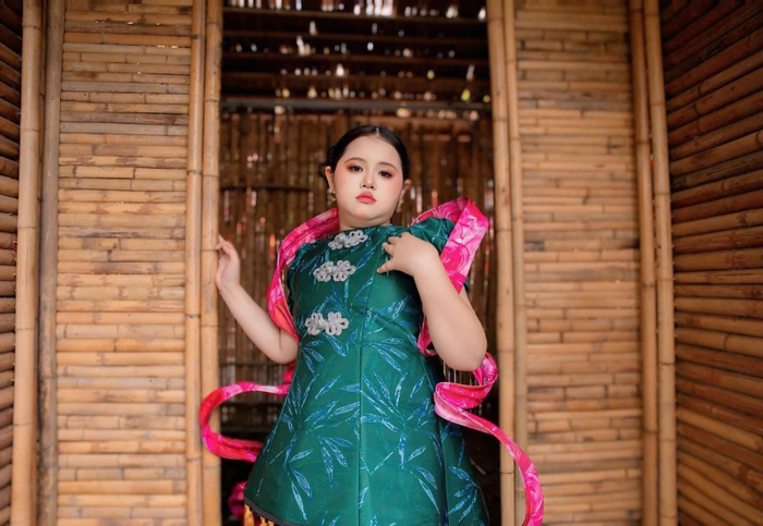 Mẫu nhí Dory Như làm First Face tại Vườn tuổi thơ Tết 2025 trên HTVC Gia Đình Ảnh 3