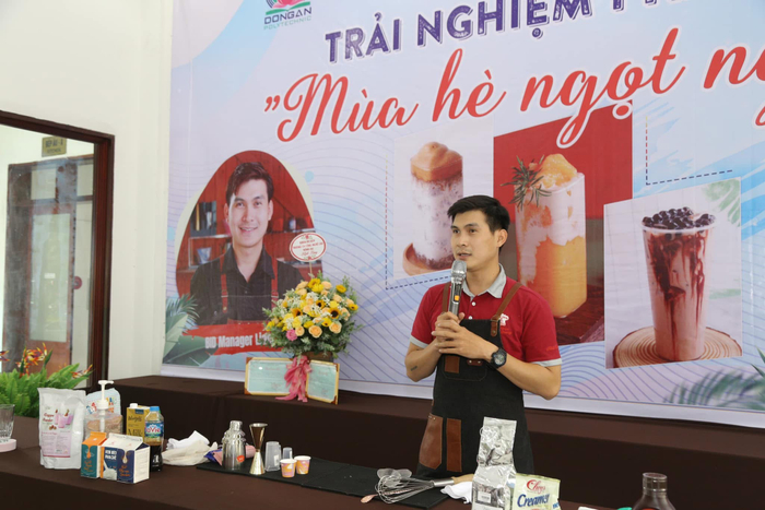 Nguyễn Quang Liêm – từ học viên đến người dẫn đầu, góp phần xây dựng Nhất Hương vững mạnh. Ảnh: Nhất Hương