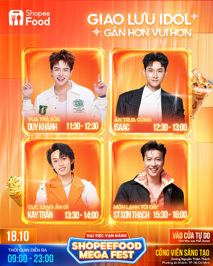 Khoảng cách từ fan đến idol chỉ còn đúng một bước đăng ký với hoạt động Idol Tour.