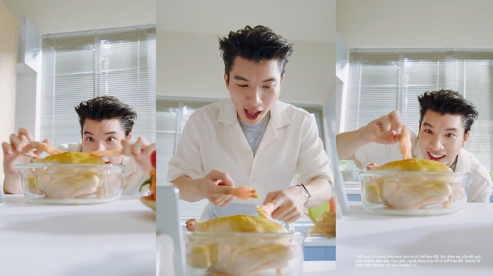 Từ chế biến đến quảng bá món ăn, Gemini Live là nguồn ý tưởng bất tận cho HIEUTHUHAI