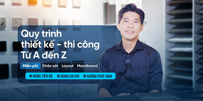Quy trình làm việc khoa học, chuyên nghiệp tại Nội Thất Điểm Nhấn