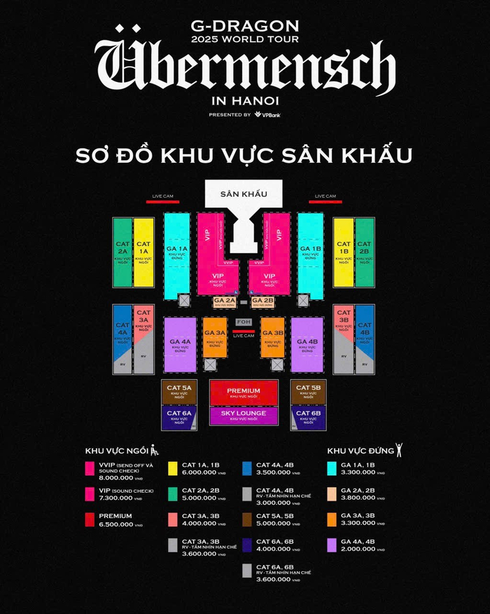G-DRAGON 2025 WORLD TOUR [Übermensch] biểu tượng toàn cầu chính thức trở lại với chuyến lưu diễn được mong chờ bậc nhất tại các thành phố lớn Ảnh 2
