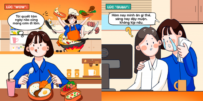 Không phải lúc nào “hội đảm đang” cũng đủ hứng thú “lăn vào bếp” mỗi ngày.