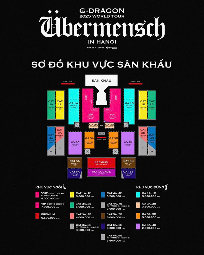 Từ VVIP đến GA: Hành trình cảm xúc độc bản cùng G-DRAGON 2025 WORLD TOUR [Übermensch] tại 8Wonder Ocean City Ảnh 2