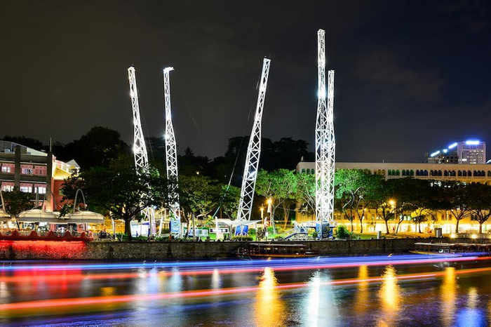 Slingshot tại Clarke Quay