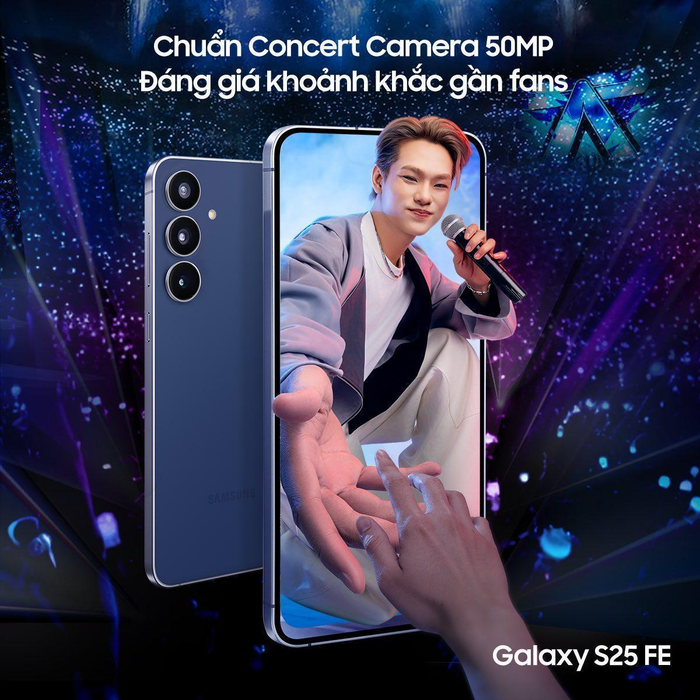 Cộng đồng mạng “bùng nổ” cùng Galaxy S25 FE: Săn code gần idol, trúng vé Fan Zone cực đỉnh! Ảnh 3