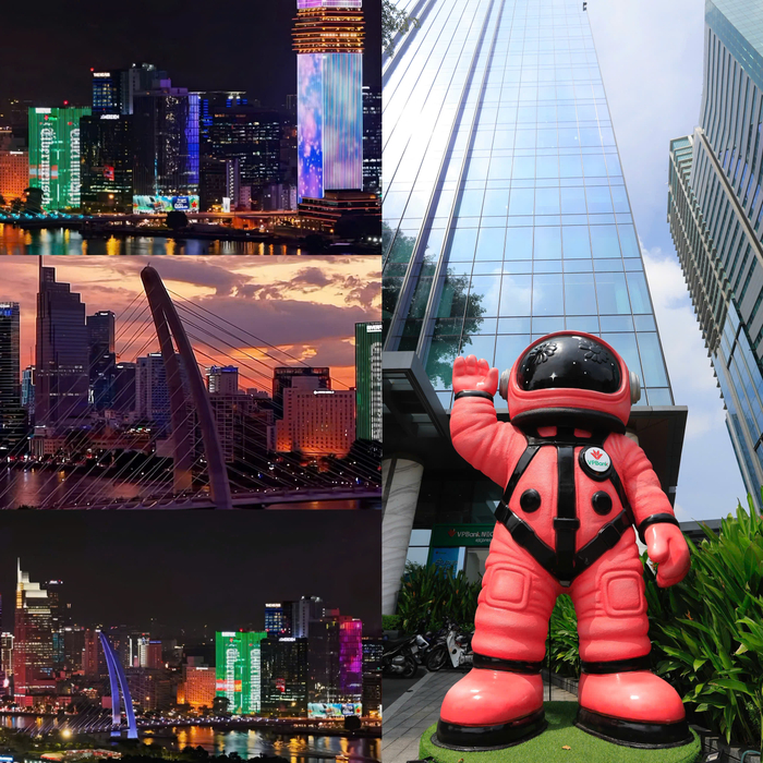 Ngay ngày công bố 03/10 VPBank đã chiêu đãi V-FAM bằng 2 project hoành tráng. Cre: Tiktok Anatolii K, Đường mòn