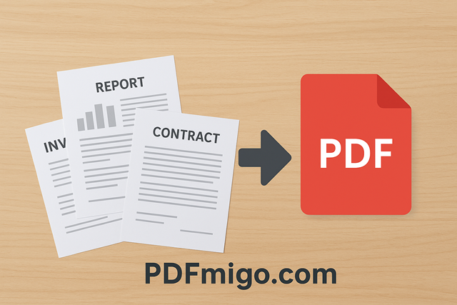 Việc gộp file PDF rất quan trọng