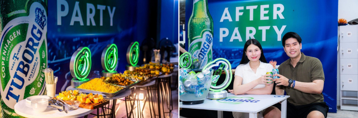 Rời sân đấu, các đối thủ nhanh chóng trở thành những “chiến hữu” thân thiết.