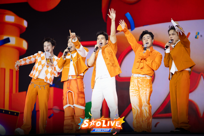 Trúc Nhân, Trung Quân và dàn sao khuấy đảo đại tiệc sinh nhật 10 năm Shopee Sao Live Đỉnh Chóp 12.12 bùng nổ Ảnh 3