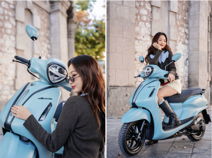 Thiết kế tổng thể của Grande gợi cảm giác nhẹ nhàng ngay từ ánh nhìn đầu tiên