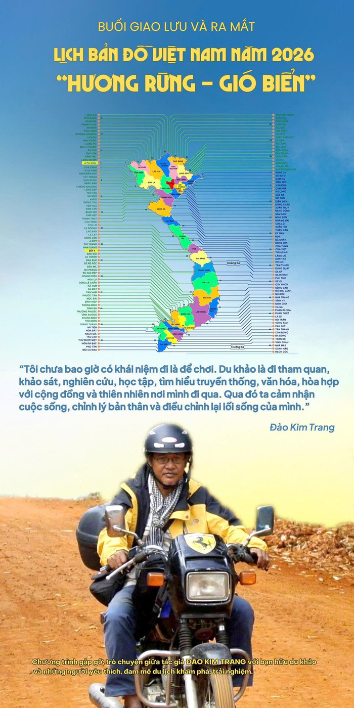 39 năm, 100 chuyến du khảo và 60.000km xuyên Việt của 'vua du khảo' Đào Kim Trang Ảnh 7