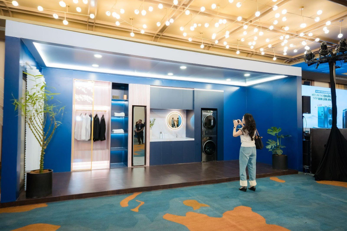 Máy giặt và tủ lạnh cao cấp mới của Panasonic hướng đến sự kiến tạo phong các sống hiện đại và thời thượng hơn (Nguồn: Panasonic)