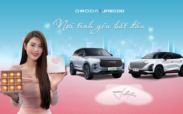 Hoa hậu Thiên Ân hạnh phúc đón Valentine cùng thương hiệu Omoda & Jaecoo Việt Nam Ảnh 2