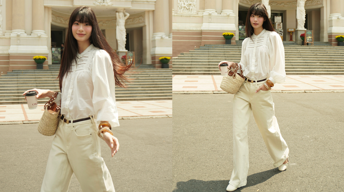 Bí kíp mix & match sành điệu từ chiến dịch 'feels like gap' Ảnh 3