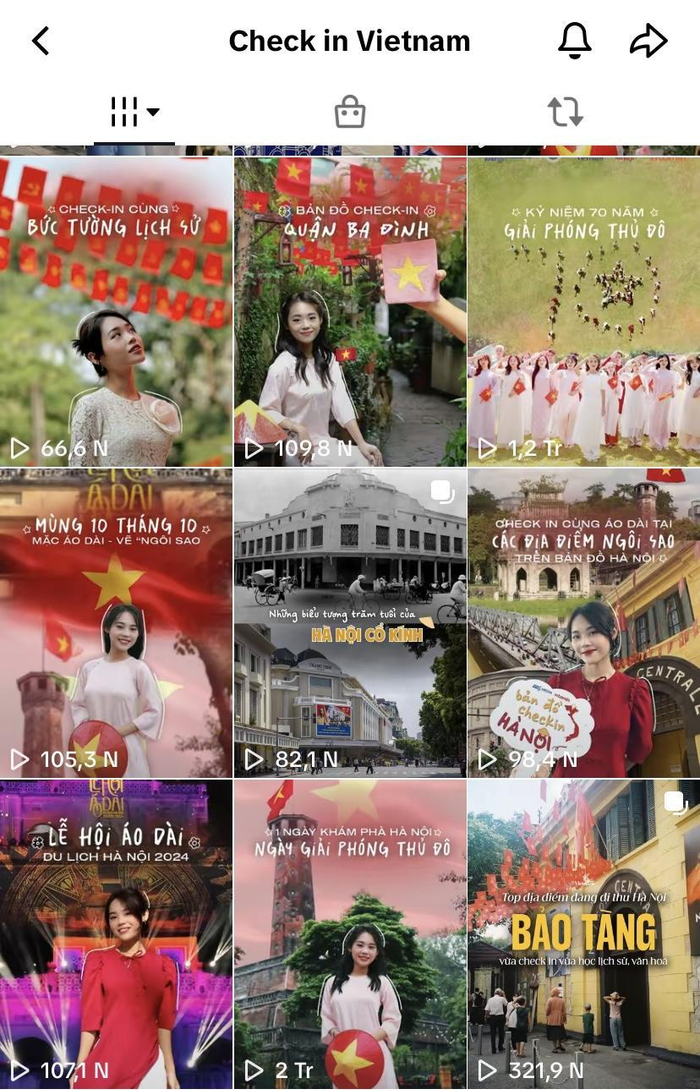 Những video trong chiến dịch Bản đồ Check in Hanoi ghi nhận lượt xem “khủng”