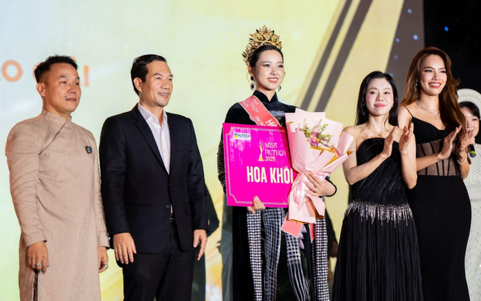 Đêm Chung kết Miss HUTECH 2025: Mãn nhãn nhan sắc, ấn tượng tài năng Ảnh 2